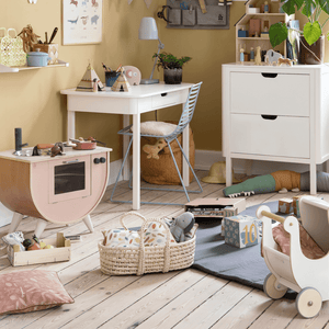 Sebra - Play kitchen - Sunset pink - Kitchen - Bmini | Design for Kids