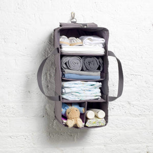 Storksak - Cabin Carry on - Grey - Changing Bag - Bmini | Design for Kids