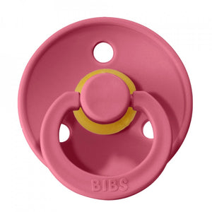 Bibs pacifier natural rubber - Coral